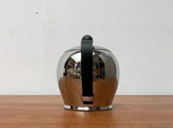 Pamono Postmodern Italian Stainless Steel and Bakelit Bombe Teapot Coffeepot Kettle by Carlo Alessi for Alessi><noscript><img width=