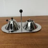 Pamono Postmodern Italian Sugar and Milk Tray by Micheal Graves for Alessi, 1980s, Set of 3> Serving Dishes