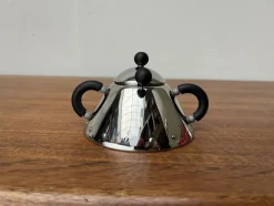 Pamono Postmodern Italian Sugar and Milk Tray by Micheal Graves for Alessi, 1980s, Set of 3><noscript><img width=