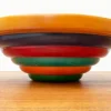 Pamono Postmodern Italian Wooden Bowl by Pietro Manzoni> Bowls