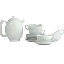Pamono Postmodern Porcelain Tea Set by Lutz Rabold for Arzberg, 1980s, Set of 13> Coffee & Tea Service