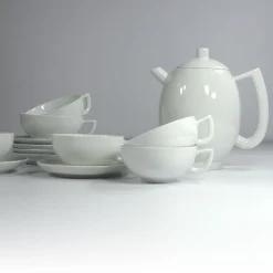 Pamono Postmodern Porcelain Tea Set by Lutz Rabold for Arzberg, 1980s, Set of 13> Coffee & Tea Service