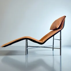 Best Pamono Postmodern Skye Relax Lounge Chair in Patinated Cognac-Brown Leatherby Tord Björklund for Ikea, Sweden, 1970s