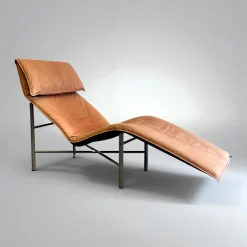 Best Pamono Postmodern Skye Relax Lounge Chair in Patinated Cognac-Brown Leatherby Tord Björklund for Ikea, Sweden, 1970s