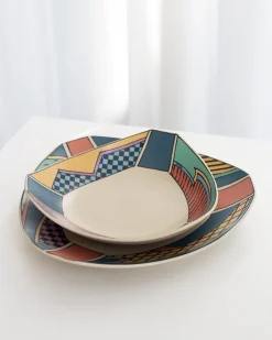 Pamono Postmodern Tableware by Dorothy Hefner for Rosenthal Studio Line, 1980s, Set of 6> Serving Dishes