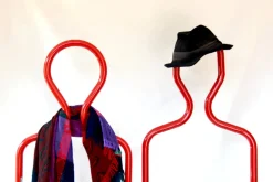 Best Pamono Postmodern Tubular Silent Valet Stand from Servorosso, Italy, 1980s