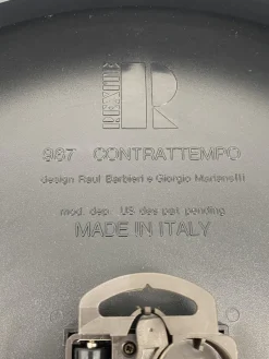 Pamono Postmodern Wall Clock by Barberini Giorgio Marinelli for Rexite, Italy, 1980s><noscript><img width=