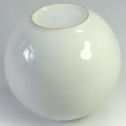 Outlet Pamono Postmodern White Ceramic Ball Vase, 1980s