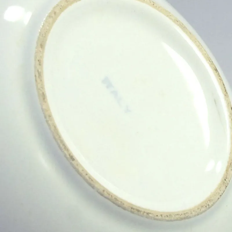 Outlet Pamono Postmodern White Ceramic Ball Vase, 1980s