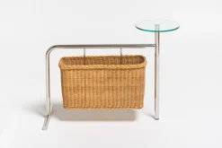Pamono Potto Side Table and Magazine Holder by Andrea Branzi for Zanotta, 1990s> Magazine Racks