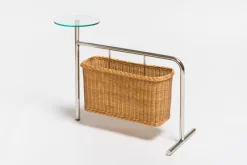 Pamono Potto Side Table and Magazine Holder by Andrea Branzi for Zanotta, 1990s><noscript><img width=