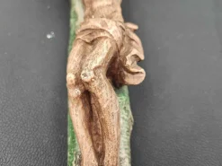 Pamono Pre-War Hanging Cross in Plaster, 1920s><noscript><img width=