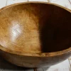 Pamono Primitive Hand Carved Oak Bowl, 1900s> Bowls