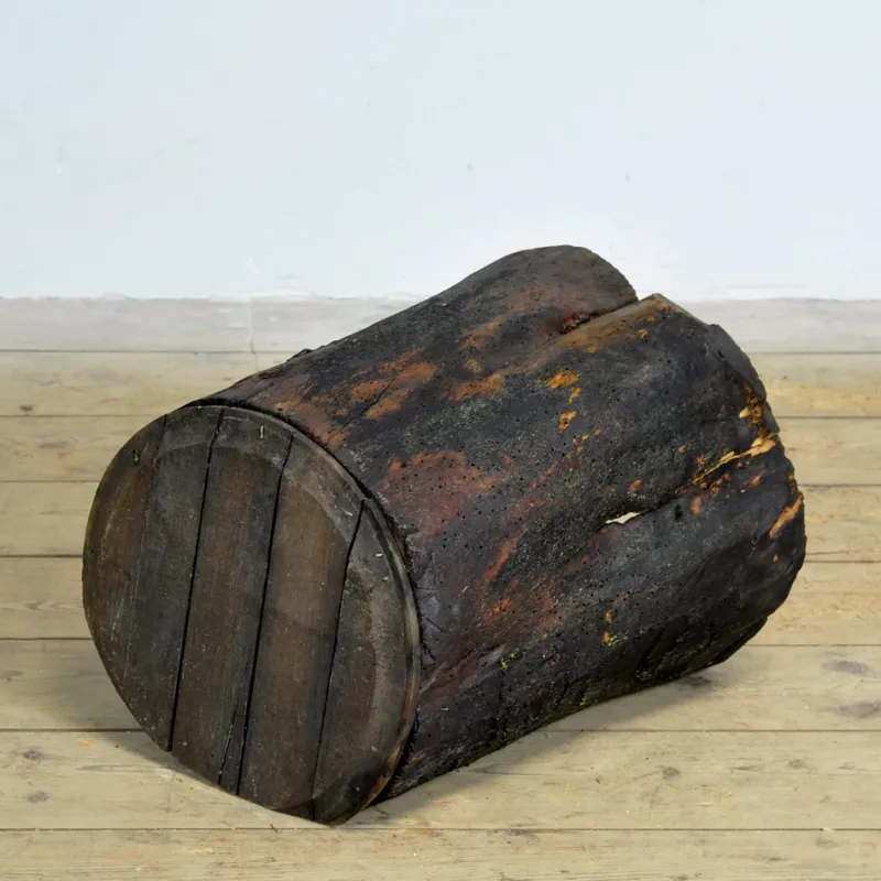 Pamono Primitive Storage Planter, 1900> Planters And Jardiniere