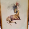 New Pamono Print by Leonor Fini, 1950s