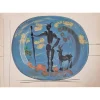 Best Pamono Print Depicting Pablo Picasso Vallauris Plate with Shepherd from Albert Skira, 1955