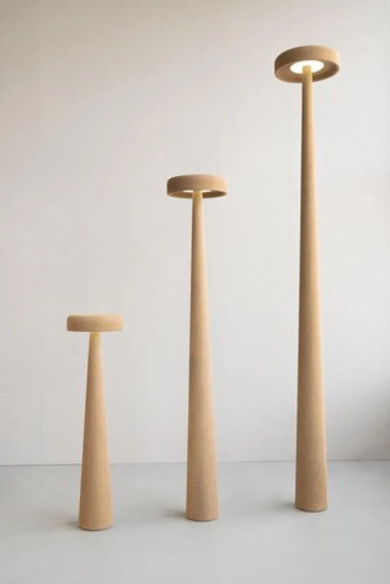 Pamono Printed Nature Econit Wood 145 Floor Lamp by Harry Thaler> Floor Lamps
