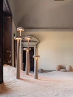 Pamono Printed Nature Econit Wood 245 Floor Lamp by Harry Thaler><noscript><img width=