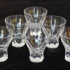 New Pamono Prisma Drinking Glasses in Lead Crystal by Wilhelm Wagenfeld for Peill & Putzler, 1950s, Set of 6
