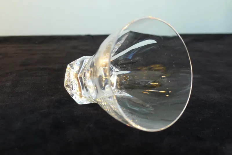 New Pamono Prisma Drinking Glasses in Lead Crystal by Wilhelm Wagenfeld for Peill & Putzler, 1950s, Set of 6