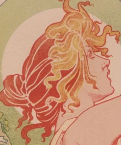 Hot Pamono Privat Livemont, Absinthe Robette from Les Maîtres de L'Affiche, 1898, Original Lithograph