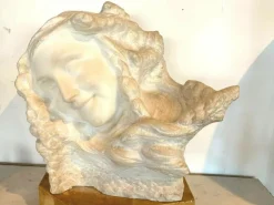 Outlet Pamono Prof. Pattarino, Sculpture, 20th Century, Carrara Marble