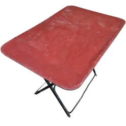 Hot Pamono Provencal Folding Iron Garden Table, 1900s