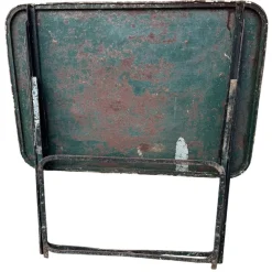 Pamono Provencal Folding Iron Garden Table, 1900s><noscript><img width=