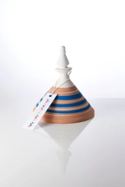 Sale Pamono Puglia Ceramic Bells by Gianfranco Conte for Artègo, Set of 5
