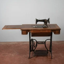 Hot Pamono Pull-Out Sewing Machine Table with Drawers from Excella, 20th Century
