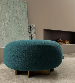 Clearance Pamono Punto E Virgola Bouclé Wool Pouf by Morica Design