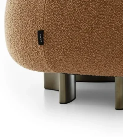 Clearance Pamono Punto E Virgola Bouclé Wool Pouf by Morica Design