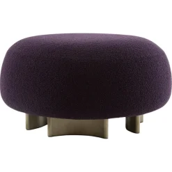 Sale Pamono Punto E Virgola Bouclé Wool Pouf by Morica Design