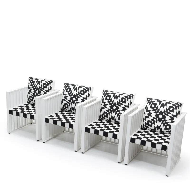 Hot Pamono Purkersdorf Chair by Josef Hoffmann for Wittmann, Austria, 1990s