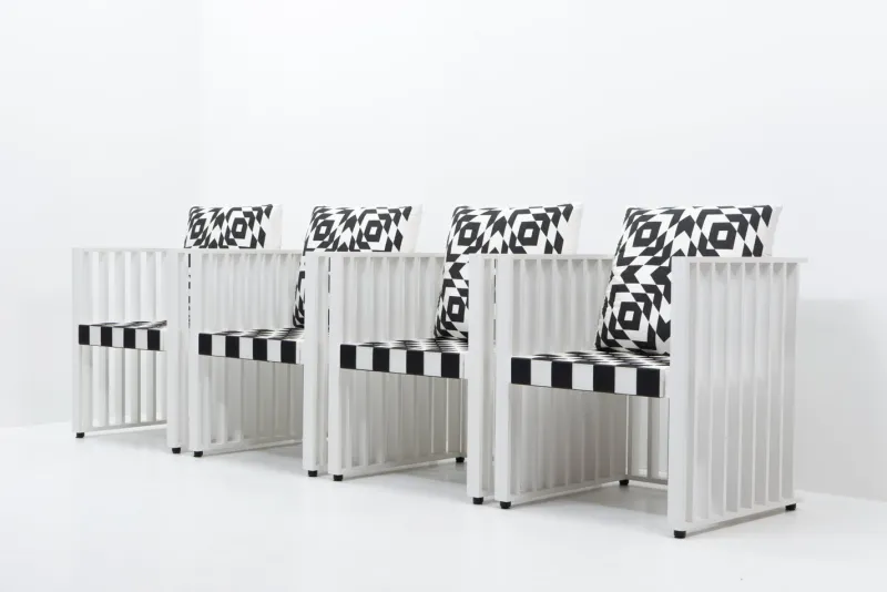 Hot Pamono Purkersdorf Chair by Josef Hoffmann for Wittmann, Austria, 1990s