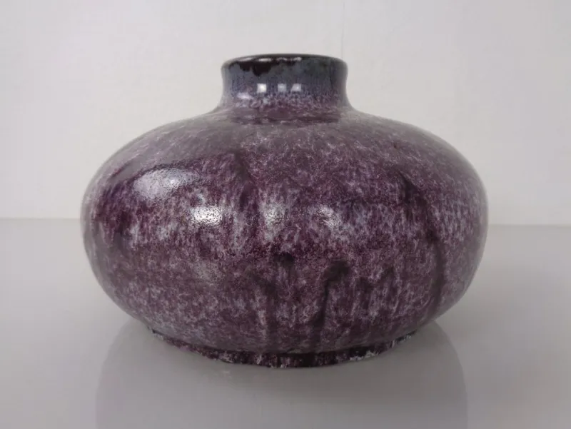 Pamono Purple & Blue Studio Ceramic Vase, Japan, 1960s> Vases