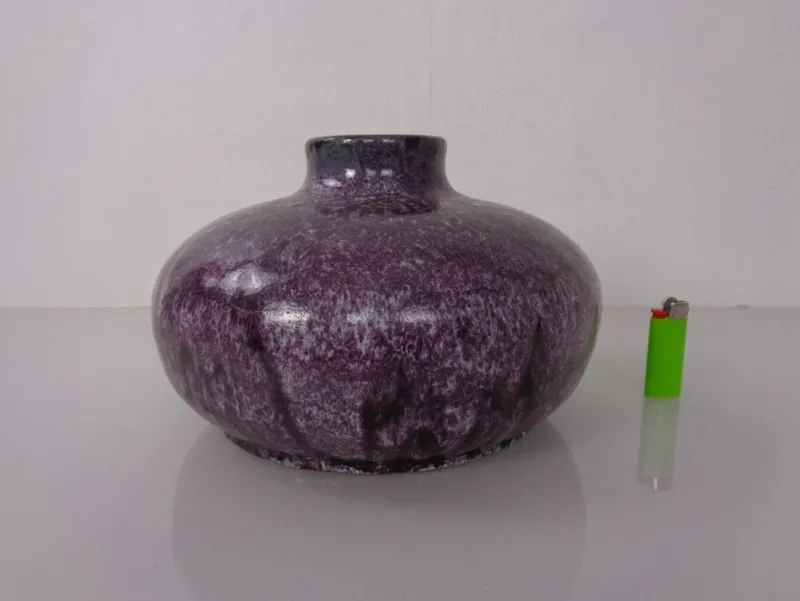 Pamono Purple & Blue Studio Ceramic Vase, Japan, 1960s> Vases