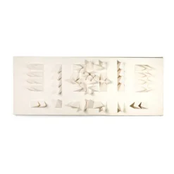 Pamono Pyramids No. 3 Wall Sculpture by Sebastiao Lobo> Wall Decor