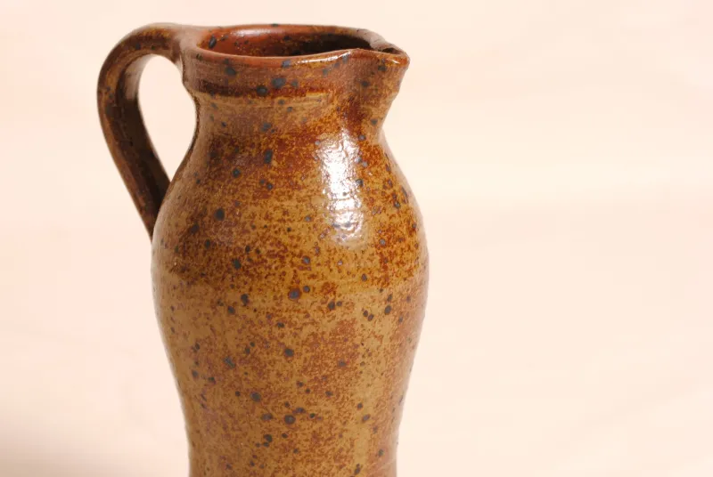 Sale Pamono Pyrite Stoneware Pitcher, 1960s