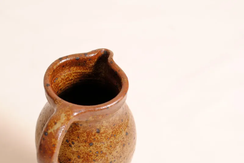 Sale Pamono Pyrite Stoneware Pitcher, 1960s