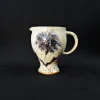 Best Pamono Pyrite Stoneware Pitcher with Thistle Decoration by Suzanne Dauliach, 1970s
