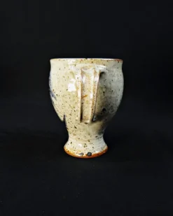 Best Pamono Pyrite Stoneware Pitcher with Thistle Decoration by Suzanne Dauliach, 1970s