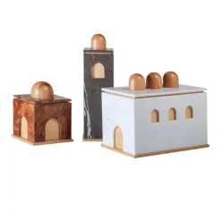 Pamono Qua Box Set by Gabriele D'Angelo for Kimano> Trunks, Crates & Baskets