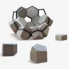 Pamono Quartz Armchair by CTRL ZAK & Davide Barzaghi for Biosofa> Seating