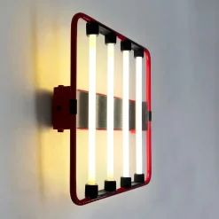 Sale Pamono Quattro Neon Wall Light by Gian N. Gigante for Zerbetto, 1980s