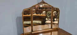 Pamono Queen Anne Burr Walnut Dressing Table, 1920s