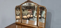 Discount Pamono Queen Anne Burr Walnut Dressing Table, 1920