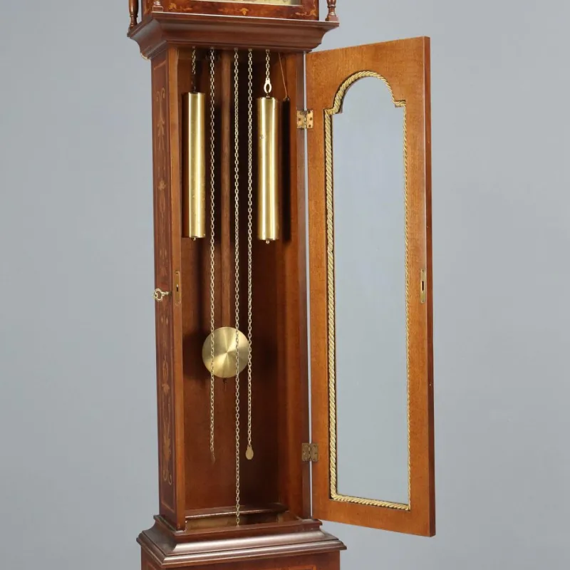 New Pamono Queen Anne Style Grandfather Clock
