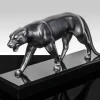 Pamono R. Rochard, Panther Sculpture, 1920s, Metal> Art Deco