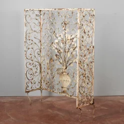 Best Pamono Radiator Cover Grate or Spark Guard in Worked Metal, 20th Century